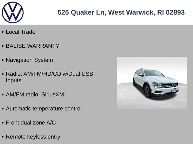Used 2018 Volkswagen Tiguan SEL AWD/4WD image 6