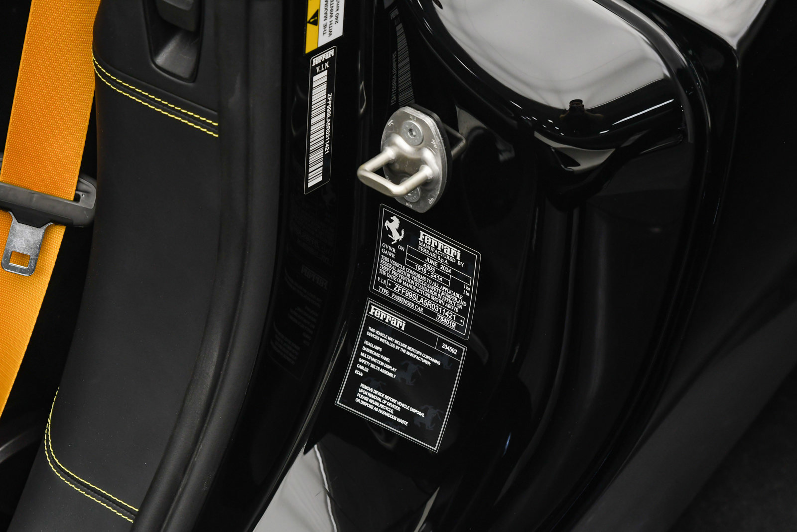 Certified 2024 Ferrari 296 GTB image 61