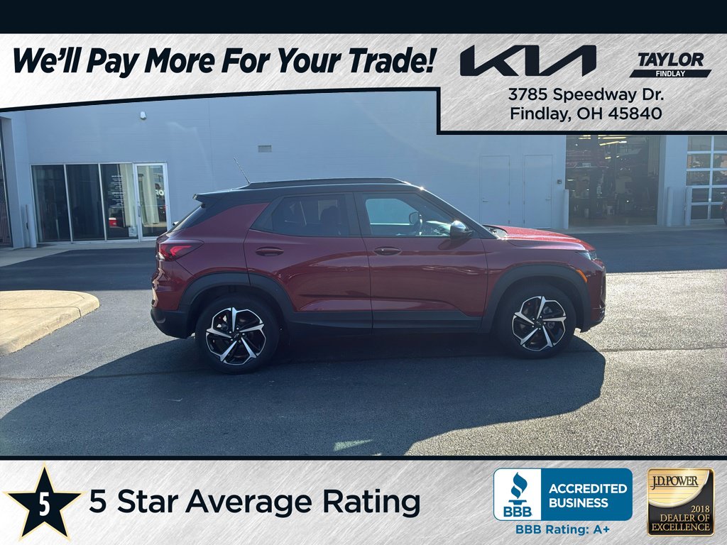 Used 2023 Chevrolet TrailBlazer RS w/ Sun and Liftgate Package AWD/4WD image 1