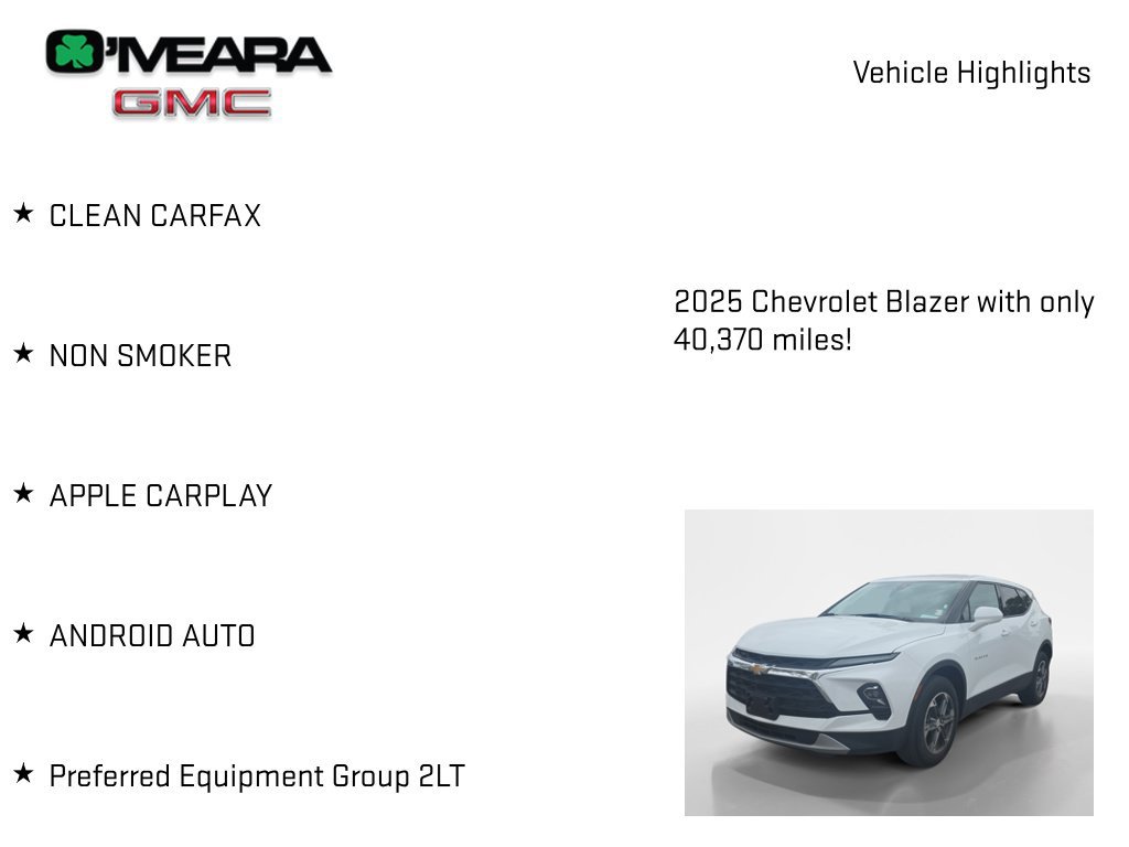 Used 2025 Chevrolet Blazer LT AWD/4WD image 7