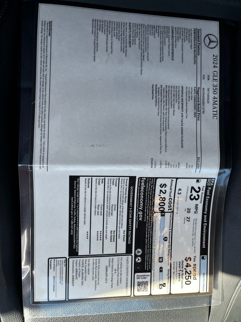 Used 2024 Mercedes-Benz GLE 350 4MATIC image 14