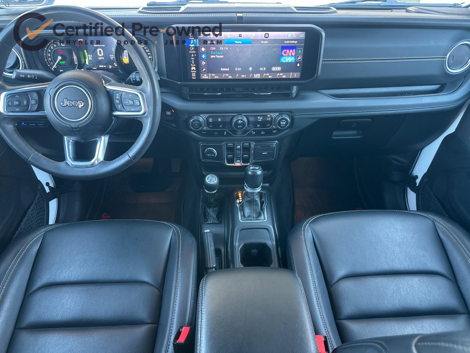 Used 2024 Jeep Wrangler Unlimited Sahara w/ Technology Group AWD/4WD image 14