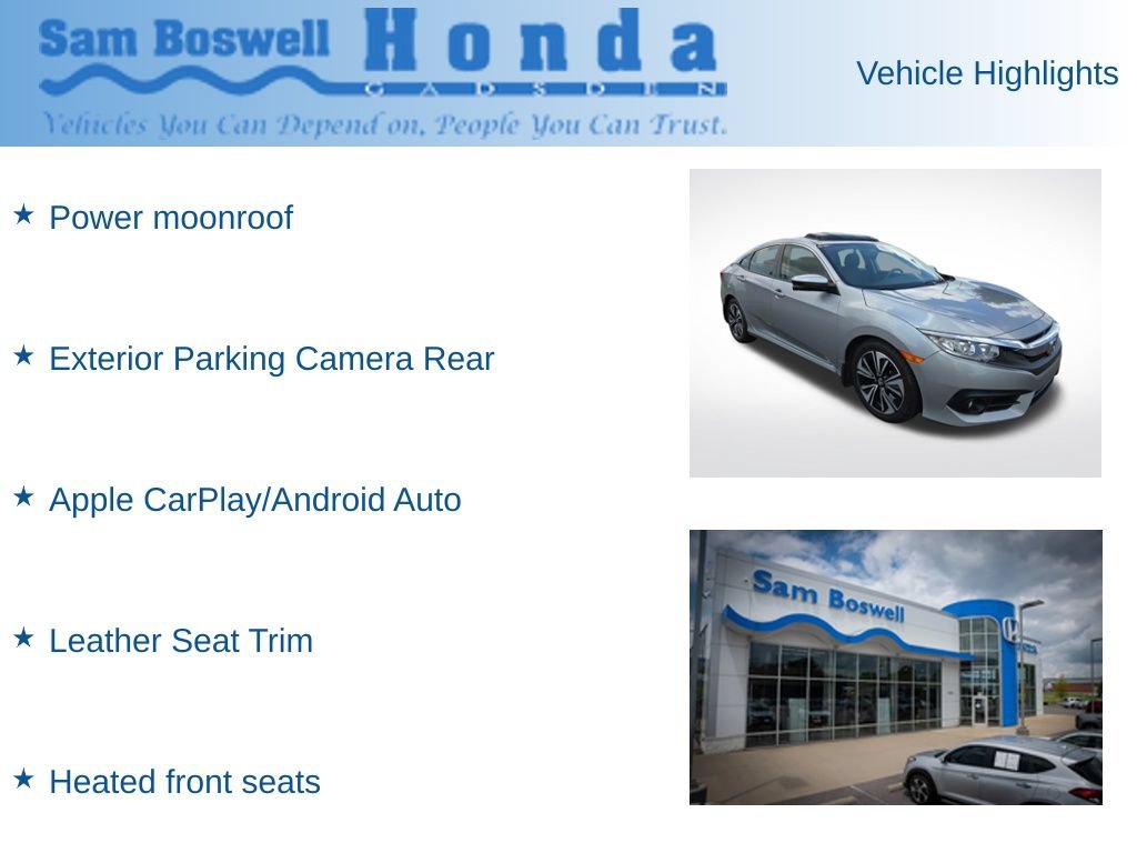 Used 2018 Honda Civic EX-L image 5