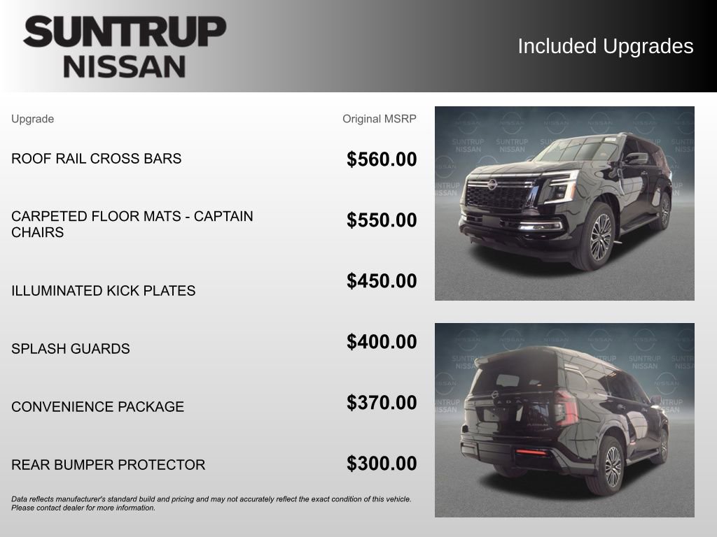 Used 2025 Nissan Armada Platinum w/ Convenience Package AWD/4WD image 2
