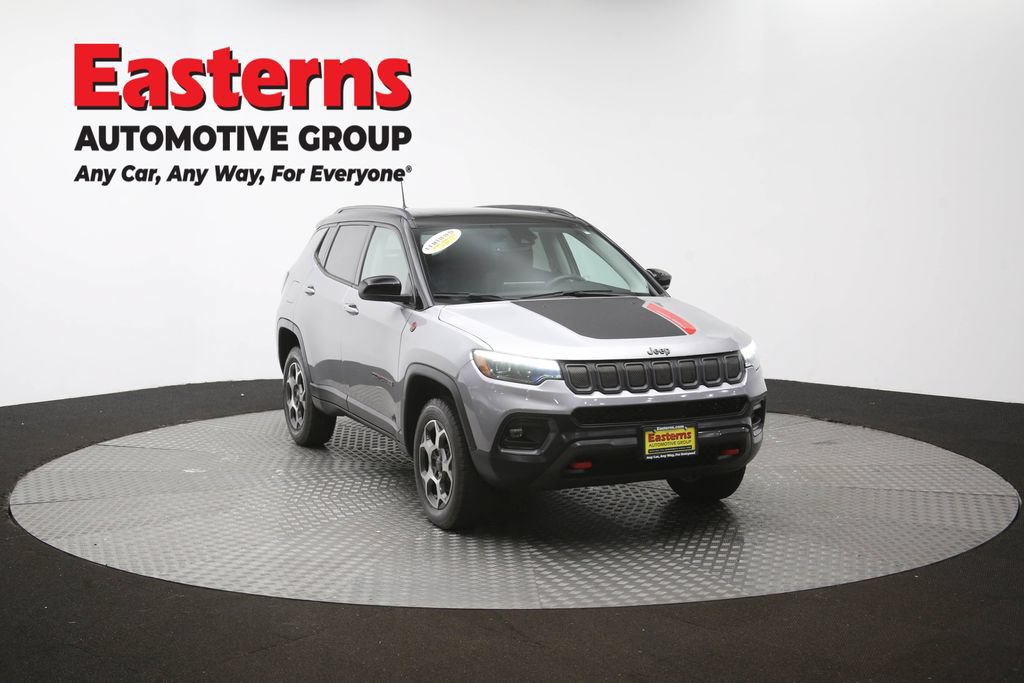 Used 2022 Jeep Compass Trailhawk w/ Trailhawk Elite Group AWD/4WD image 52