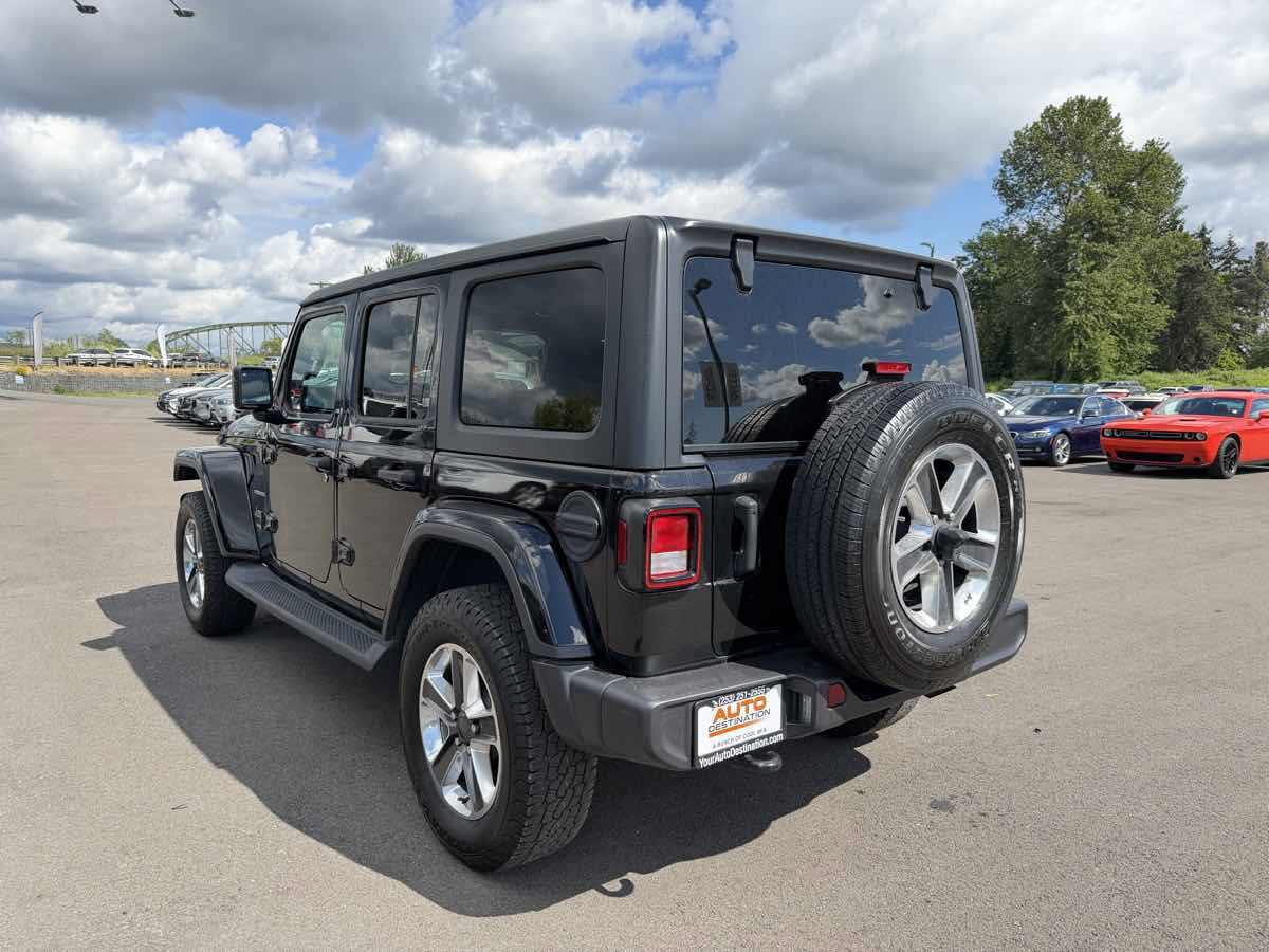 Used 2020 Jeep Wrangler Unlimited Sahara AWD/4WD image 6