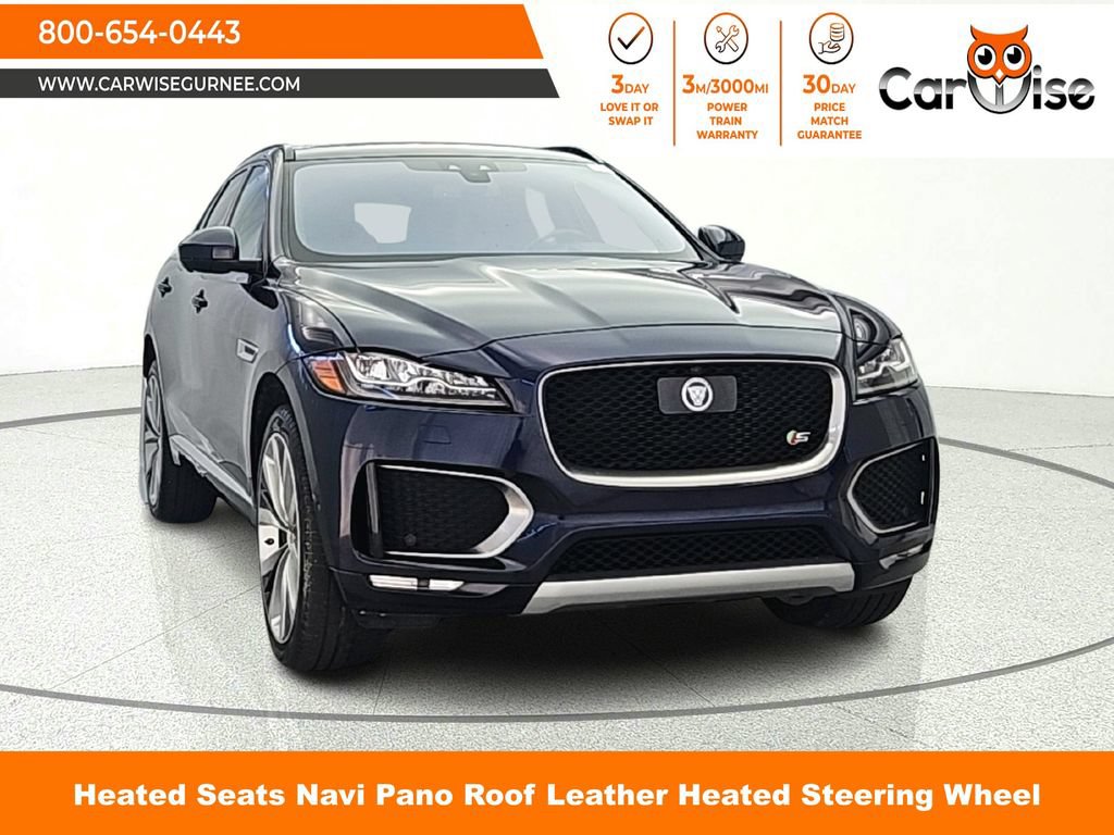 Used 2017 Jaguar F-PACE S AWD/4WD image 1