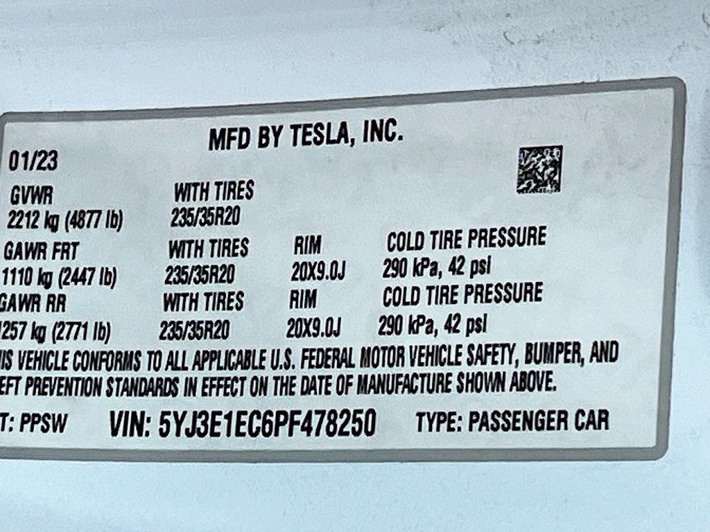 Used 2023 Tesla Model 3 Performance AWD/4WD image 32