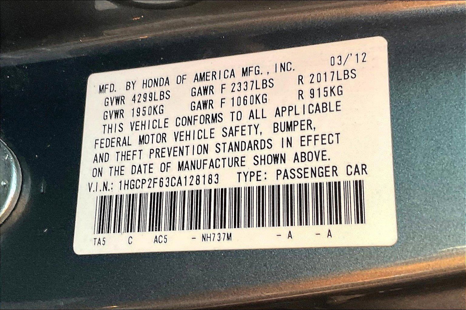 Used 2012 Honda Accord SE image 29