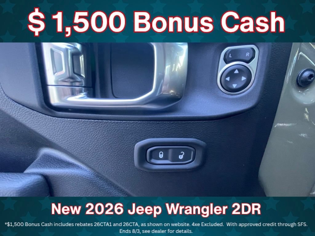 New 2026 Jeep Wrangler Sport AWD/4WD image 18