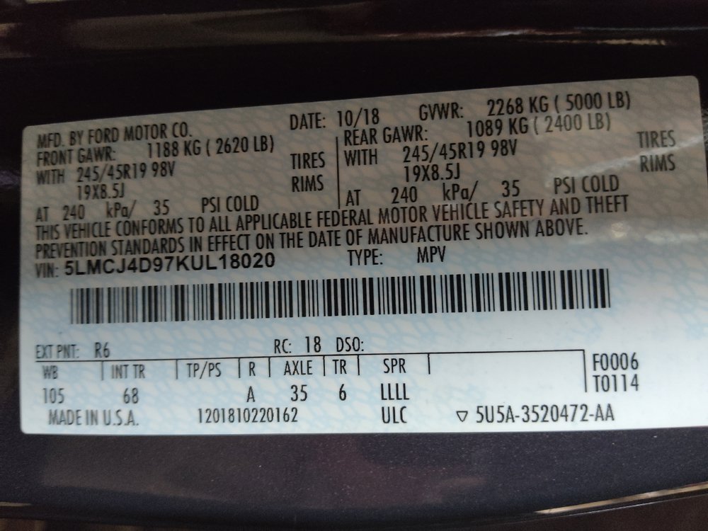 Used 2019 Lincoln MKC Black Label AWD/4WD image 33
