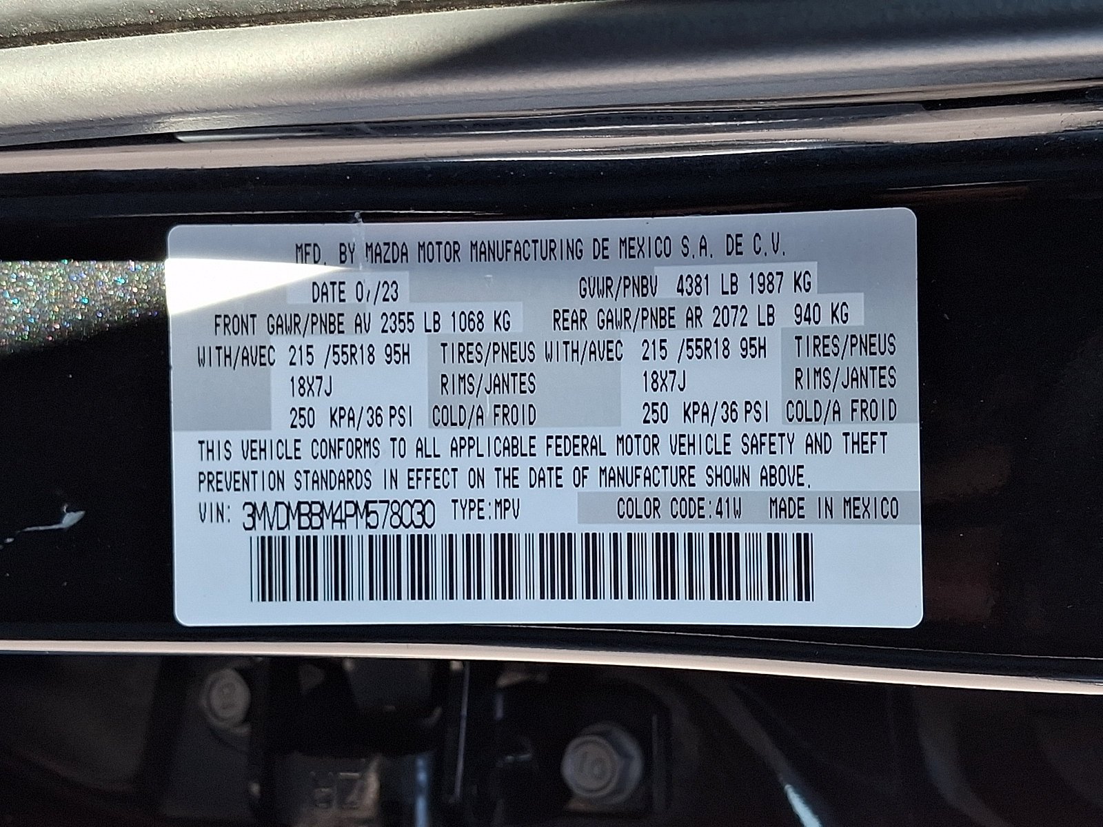 Certified 2023 MAZDA CX-30 AWD 2.5 S w/ Select Package image 25