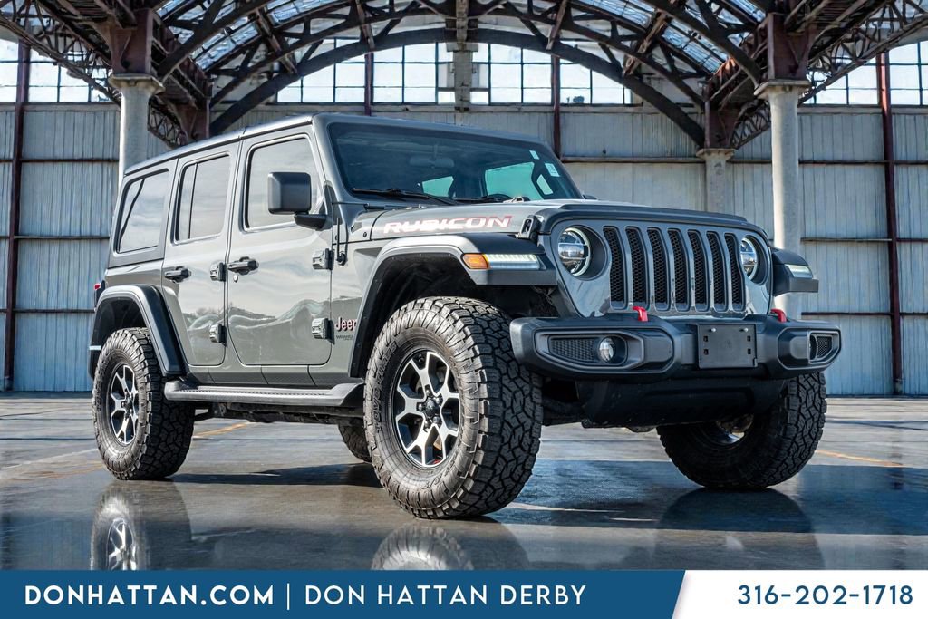 Used 2020 Jeep Wrangler Unlimited Rubicon w/ LED Lighting Group image 37