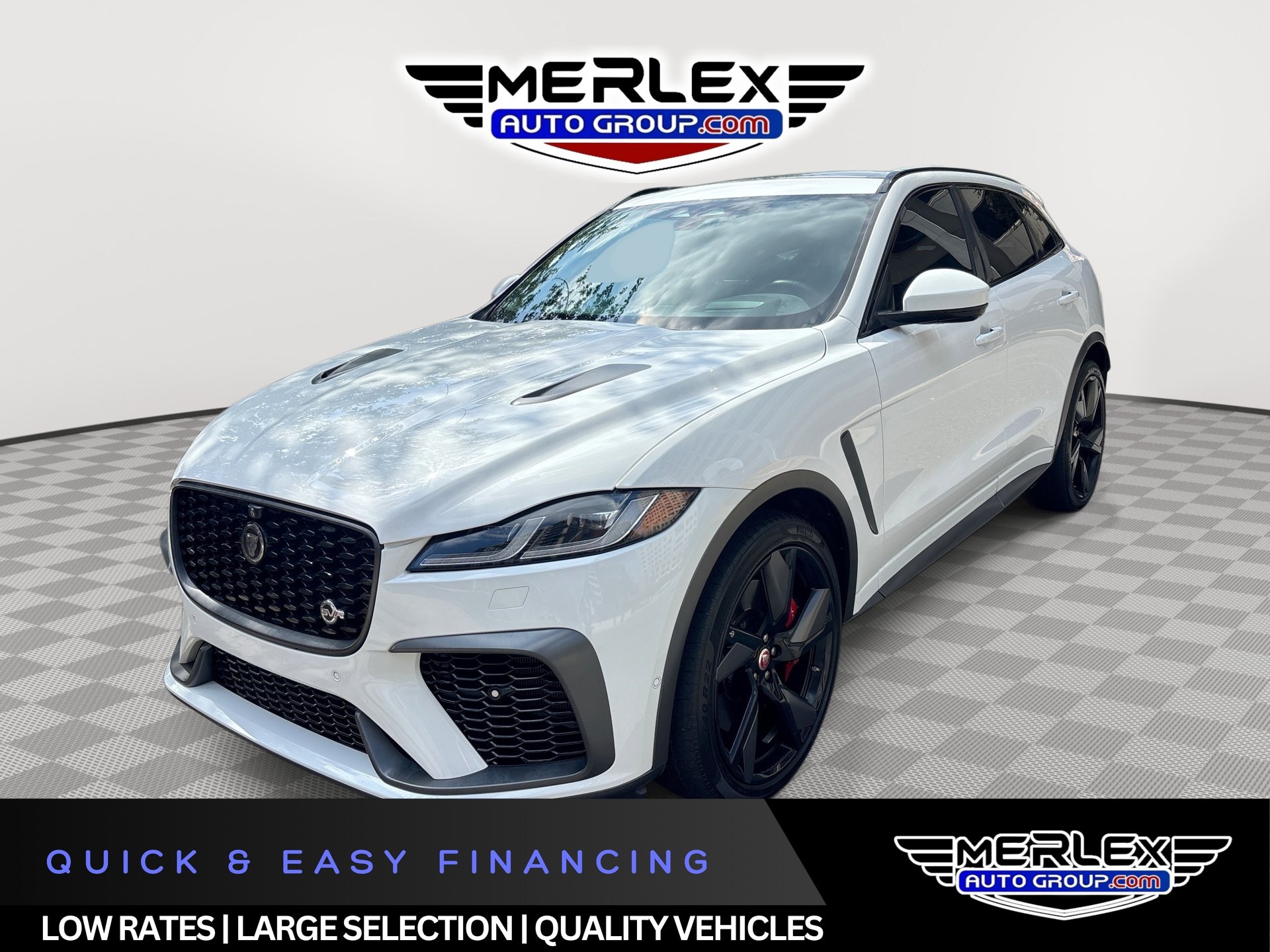Used 2021 Jaguar F-PACE SVR AWD/4WD image 1