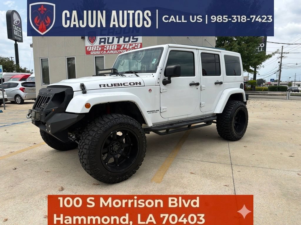 Used 2017 Jeep Wrangler Unlimited Rubicon AWD/4WD image 1