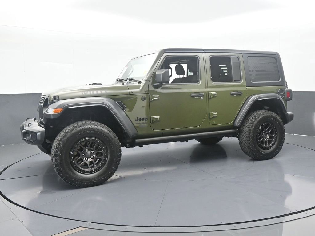 Used 2022 Jeep Wrangler Unlimited Sport video 2