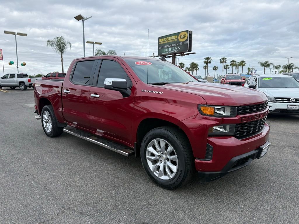 Used 2020 Chevrolet Silverado 1500 Custom w/ Custom Value Package image 1