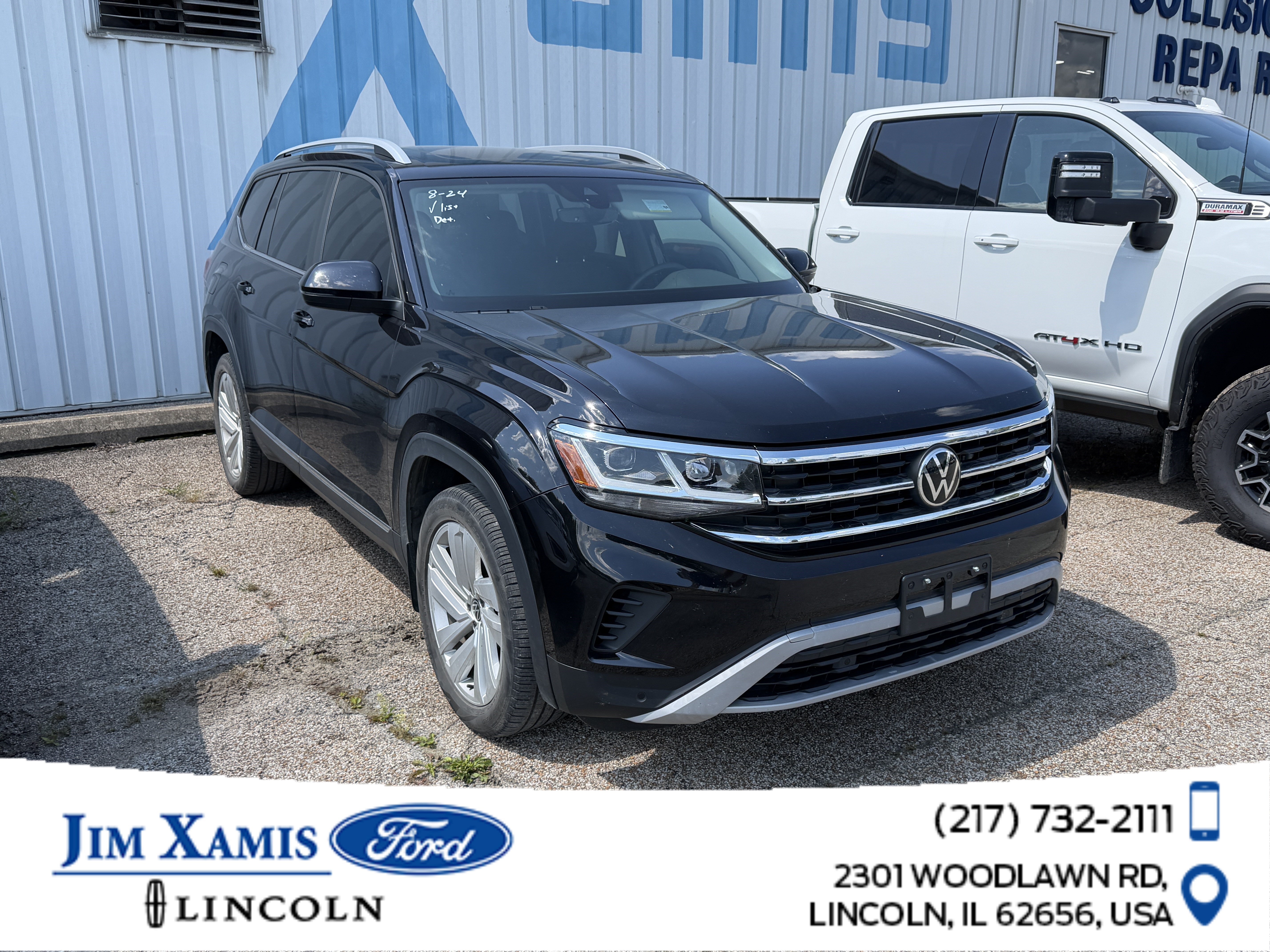 Used 2021 Volkswagen Atlas SEL w/ MDO Package (Bench Seat) AWD/4WD video 1