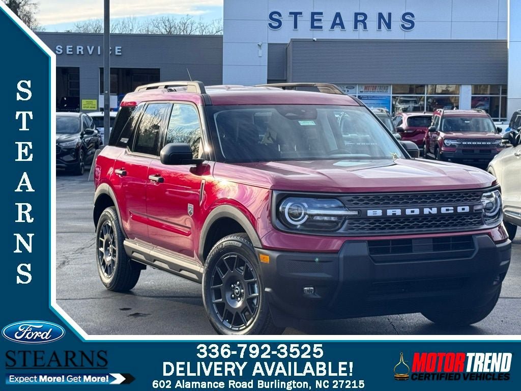 New 2025 Ford Bronco Sport Big Bend w/ Convenience Package