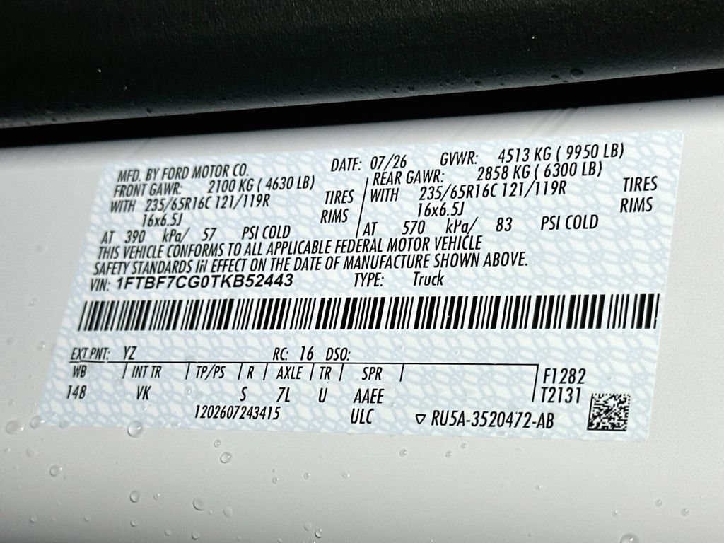 New 2026 Ford Transit 350 148 Medium Roof RWD image 18