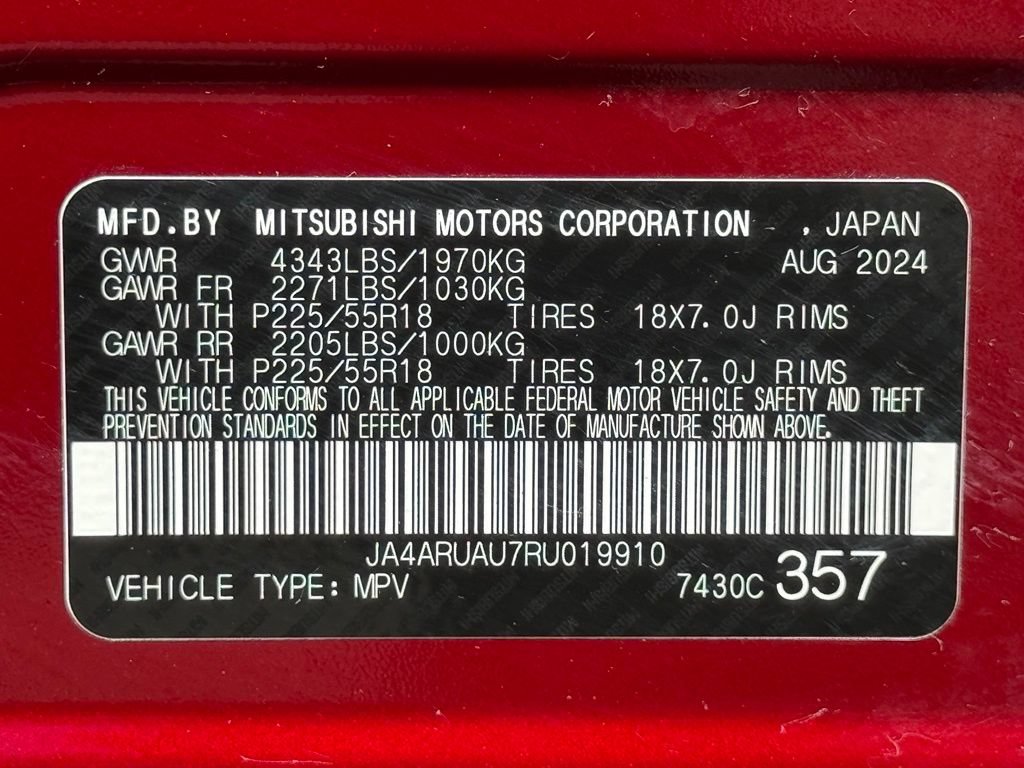 Used 2024 Mitsubishi Outlander Sport ES AWD/4WD image 39