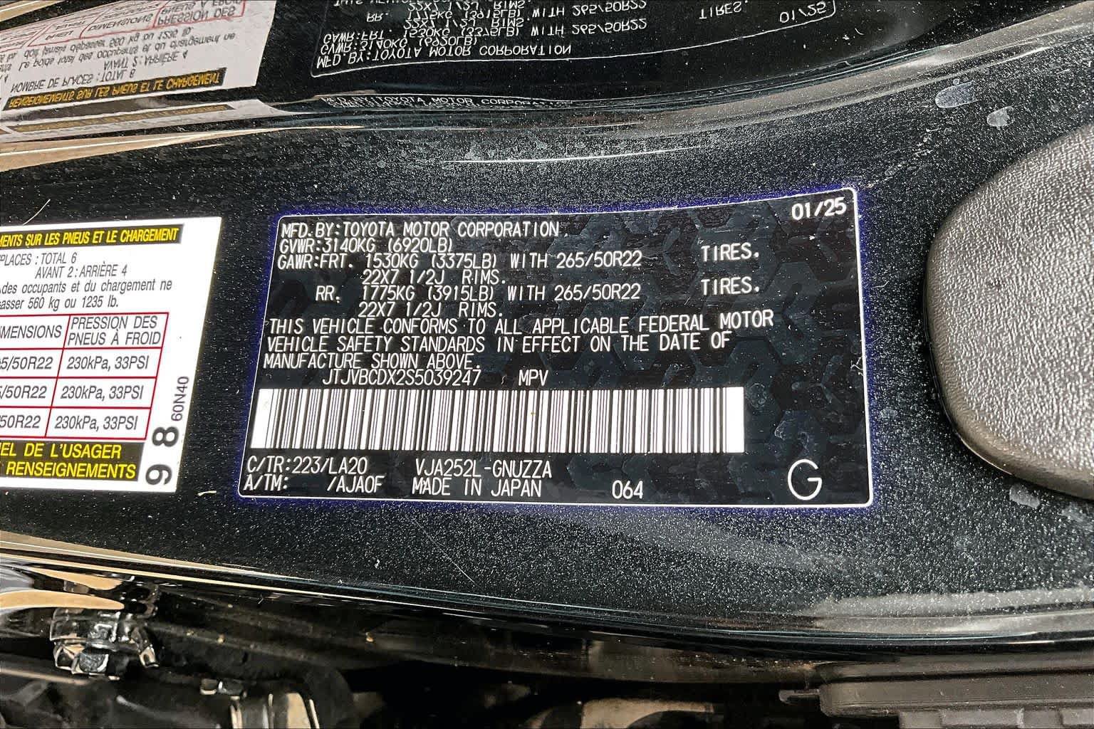 Certified 2025 Lexus GX 550 w/ Accessory Package (2T) AWD/4WD image 37