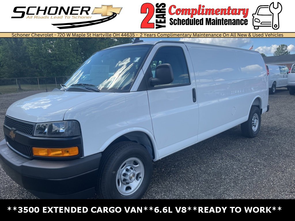 New 2025 Chevrolet Express 3500 Extended w/ Driver Convenience Package