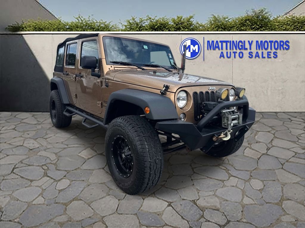 Used 2015 Jeep Wrangler Unlimited Sport w/ Quick Order Package 24S image 1
