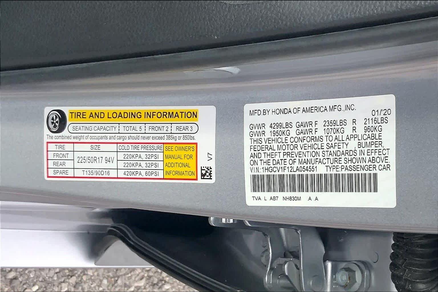 Used 2020 Honda Accord LX image 31