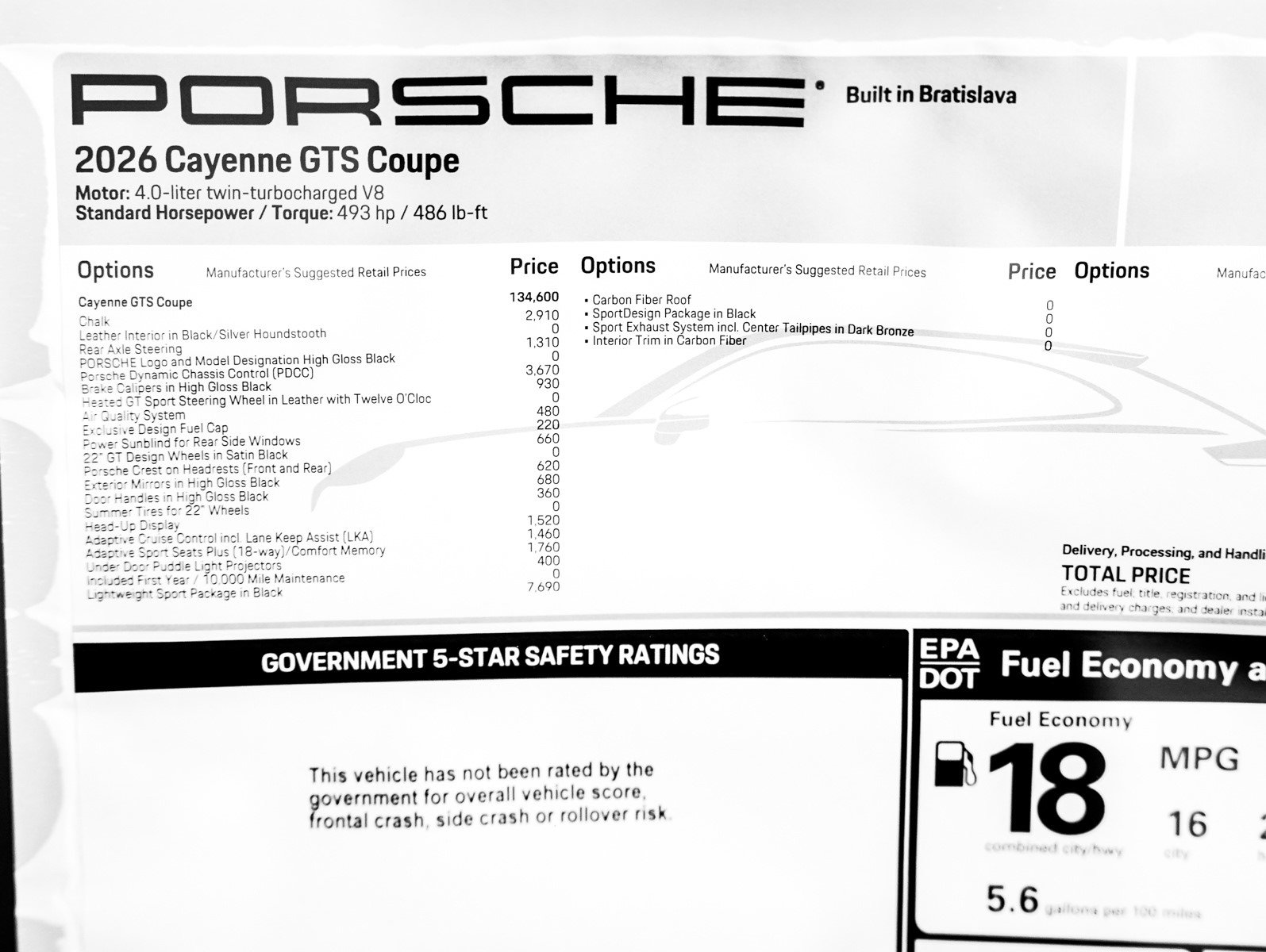 New 2026 Porsche Cayenne GTS image 28