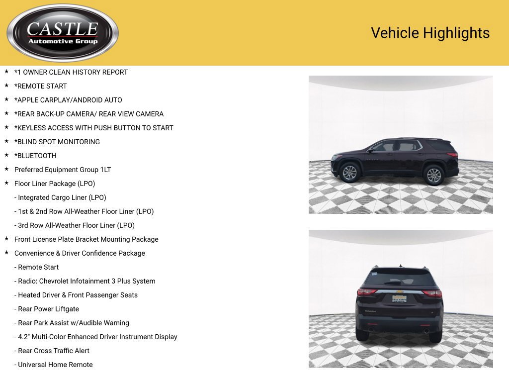 Used 2021 Chevrolet Traverse LT FWD image 3