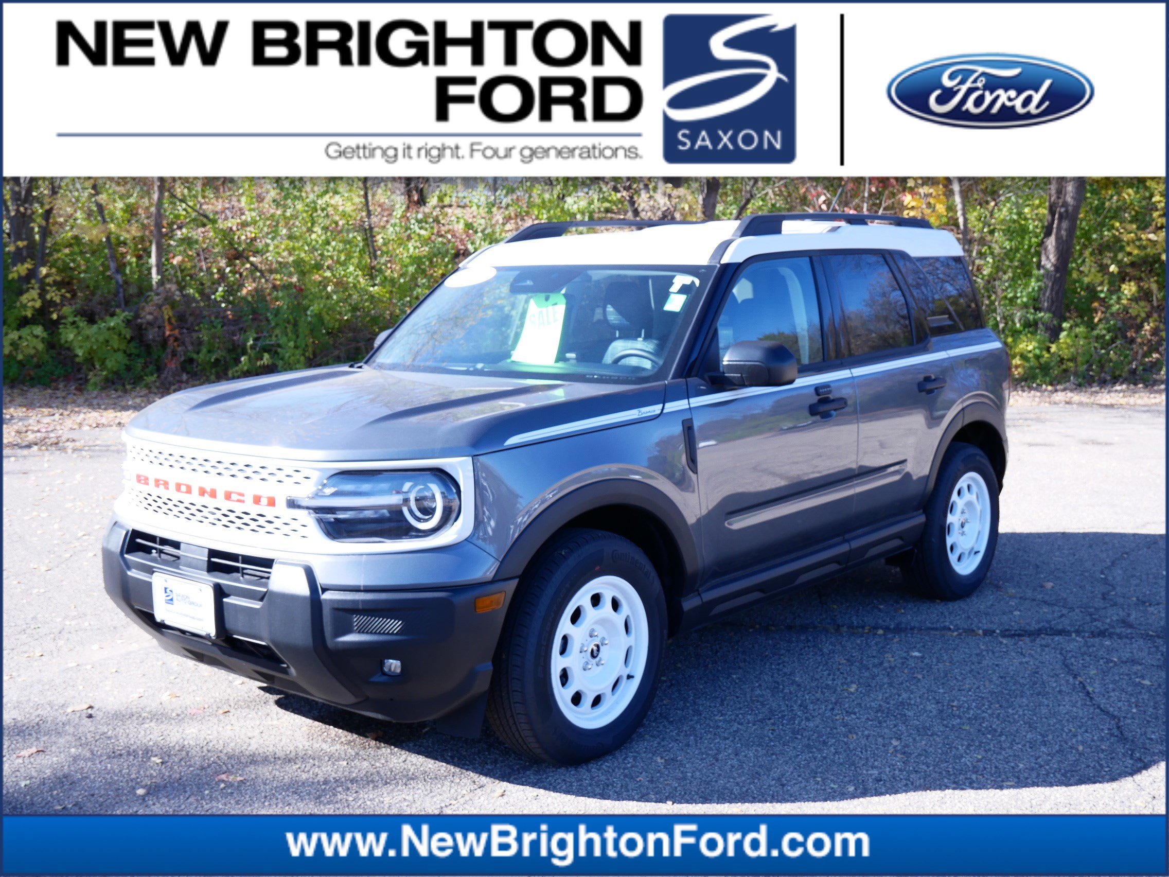 New 2025 Ford Bronco Sport Heritage w/ Convenience Package