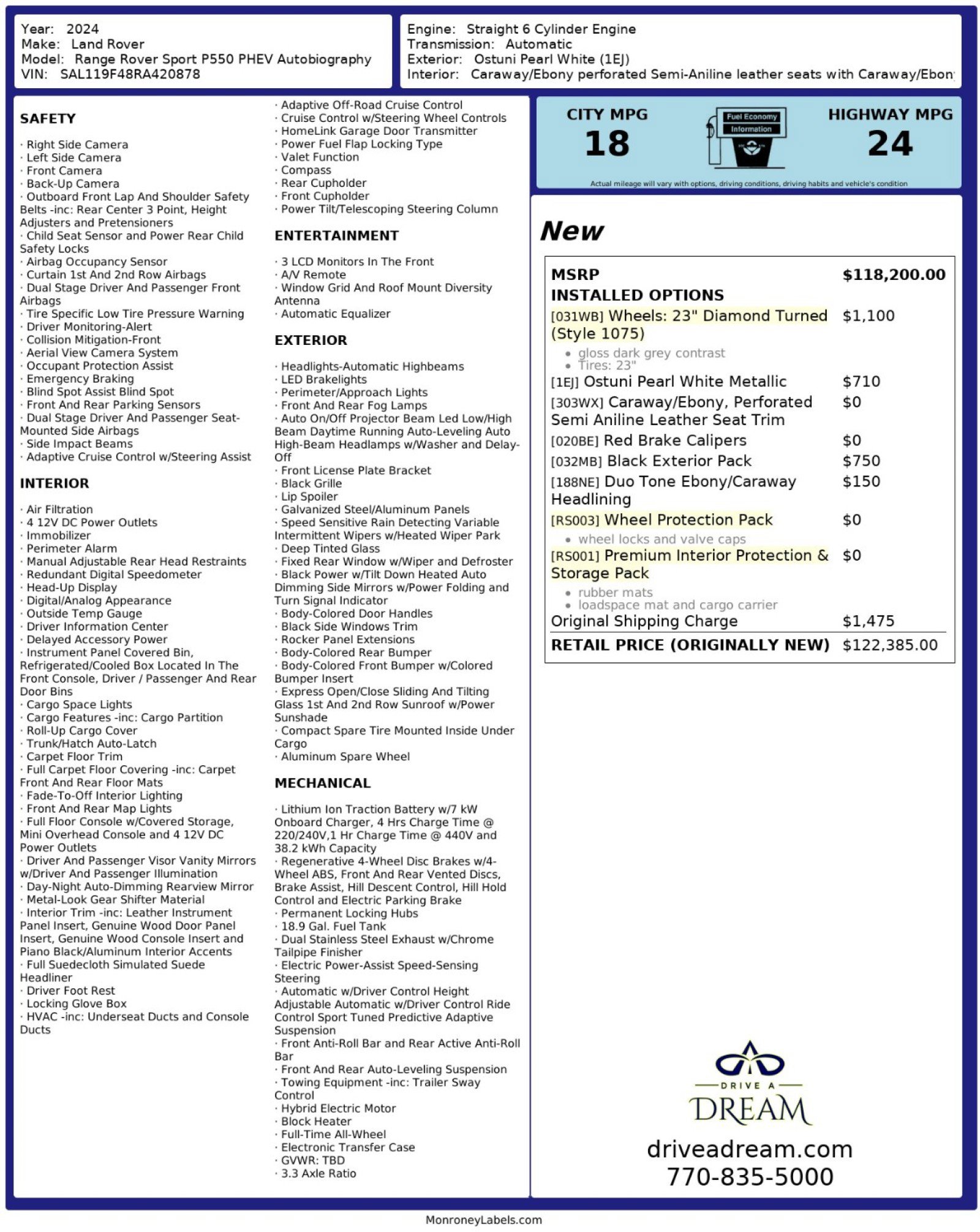 Used 2024 Land Rover Range Rover Sport Autobiography image 62