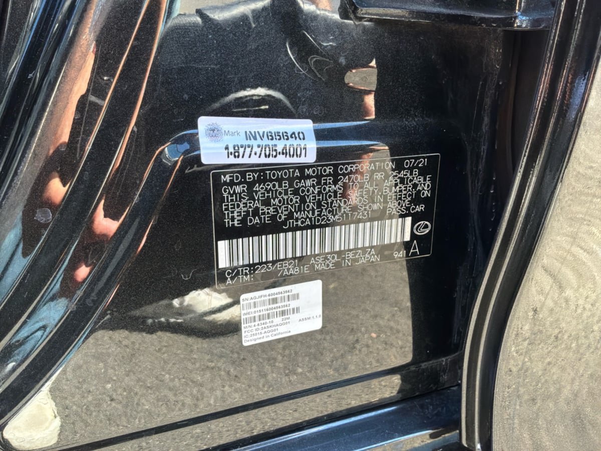 Used 2021 Lexus IS 300 w/ Comfort Package RWD image 24