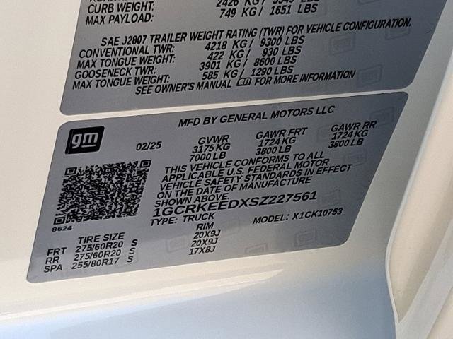 New 2025 Chevrolet Silverado 1500 RST w/ Z71 Off-Road Package image 11