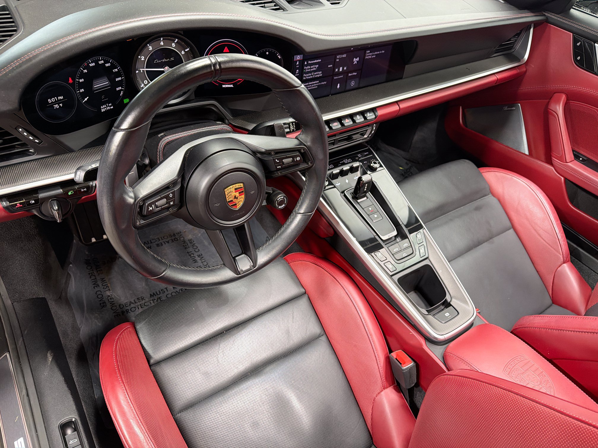 Certified 2021 Porsche 911 Turbo S AWD/4WD image 4