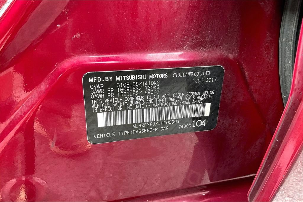 Used 2018 Mitsubishi Mirage G4 ES FWD image 30