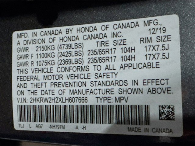 Used 2020 Honda CR-V LX image 14