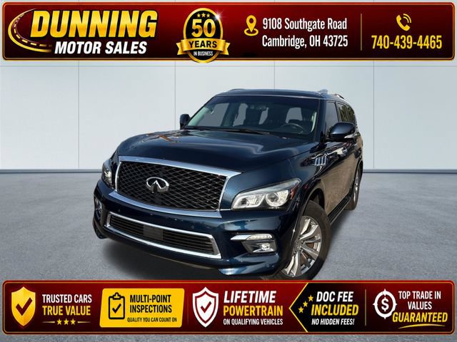 Used 2016 INFINITI QX80 4WD 360° Tour