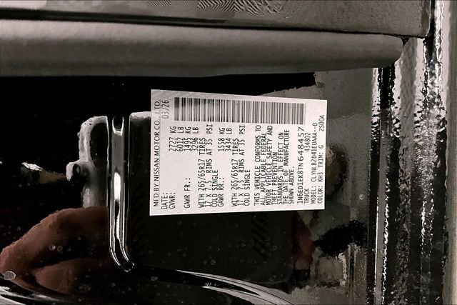 New 2026 Nissan Frontier SV w/ All-Weather Content Package image 39