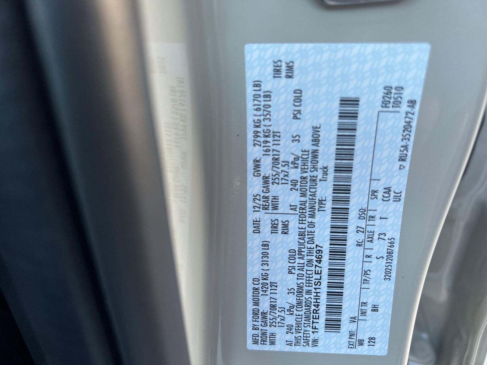 New 2025 Ford Ranger XLT w/ FX4 Off-Road Package image 28