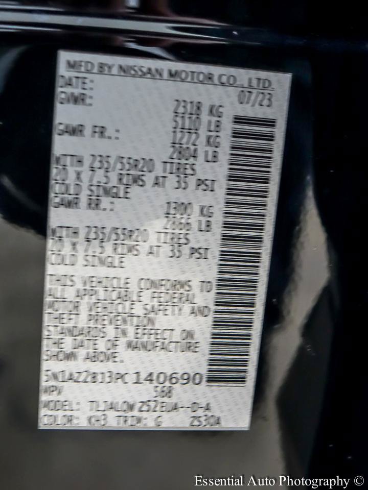 Used 2023 Nissan Murano SV w/ SV Midnight Edition Package FWD image 34