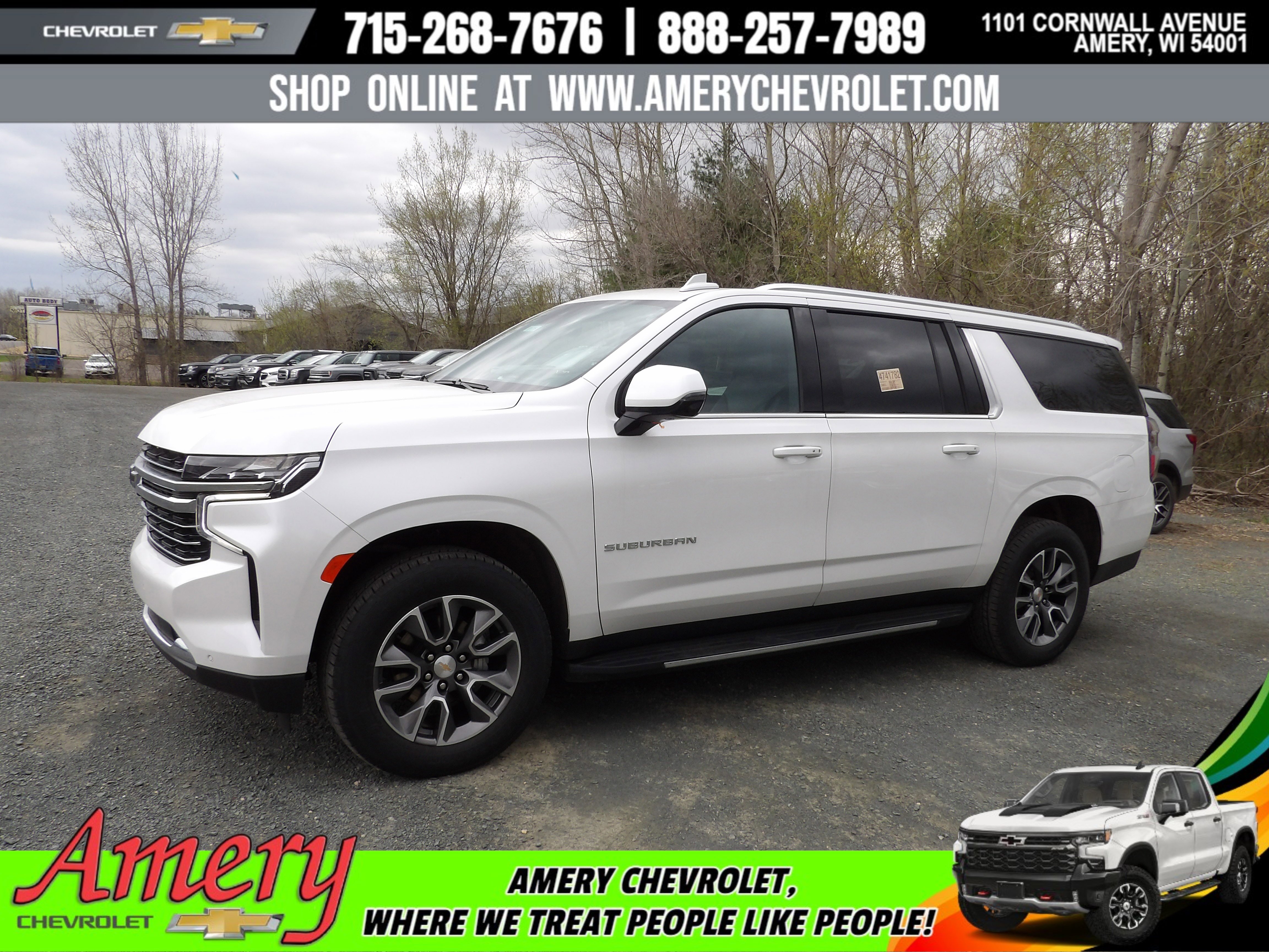 Used 2024 Chevrolet Suburban LT w/ LT Signature Package AWD/4WD image 1