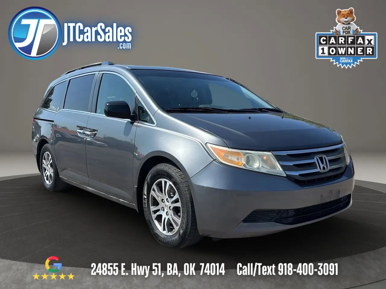 Used 2012 Honda Odyssey EX-L