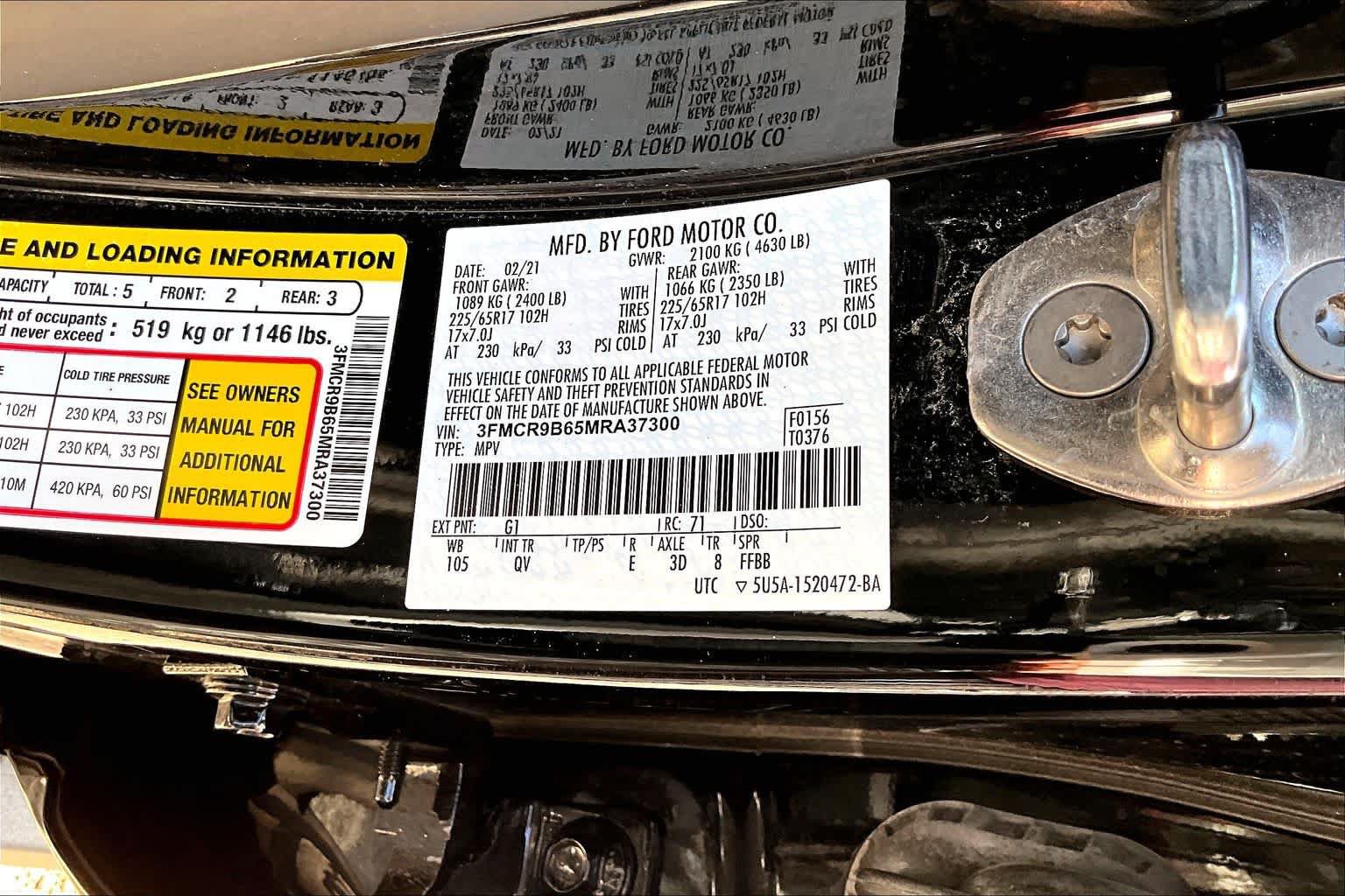 Used 2021 Ford Bronco Sport Big Bend AWD/4WD image 34