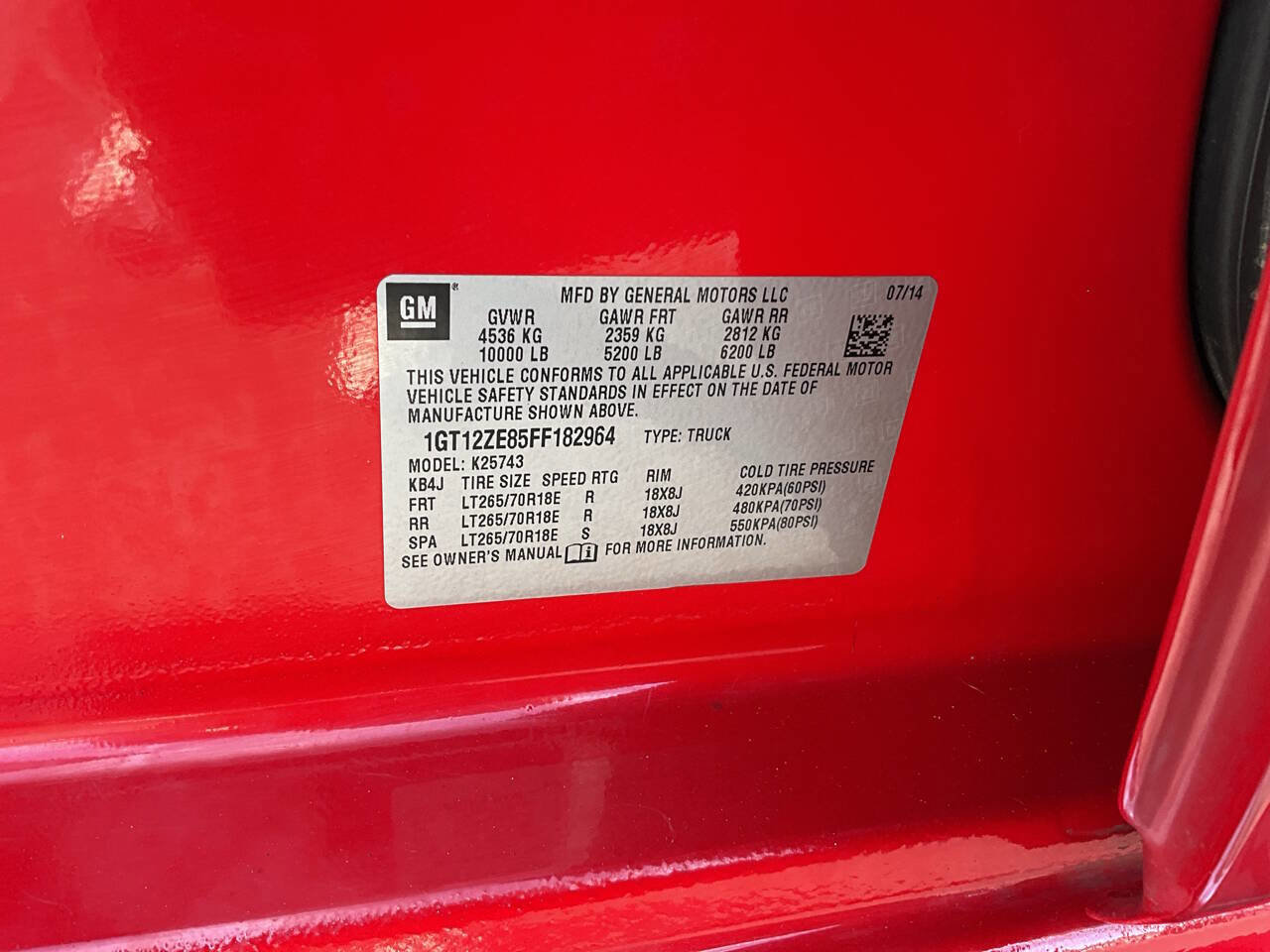 Used 2015 GMC Sierra 2500 SLT w/ Duramax Plus Package image 18