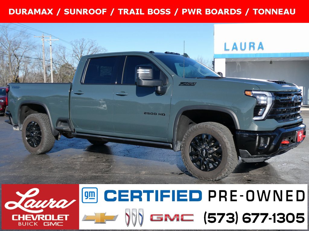 Certified 2025 Chevrolet Silverado 2500 LTZ w/ Trail Boss Package image 1