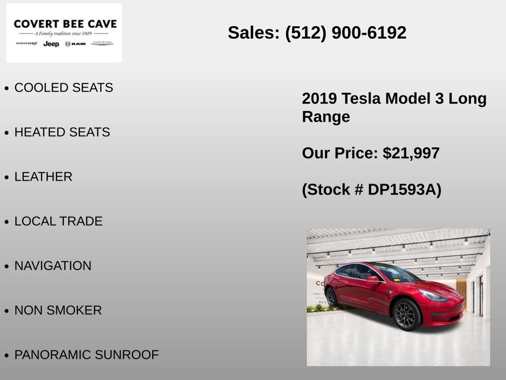 Used 2019 Tesla Model 3 Long Range RWD image 7
