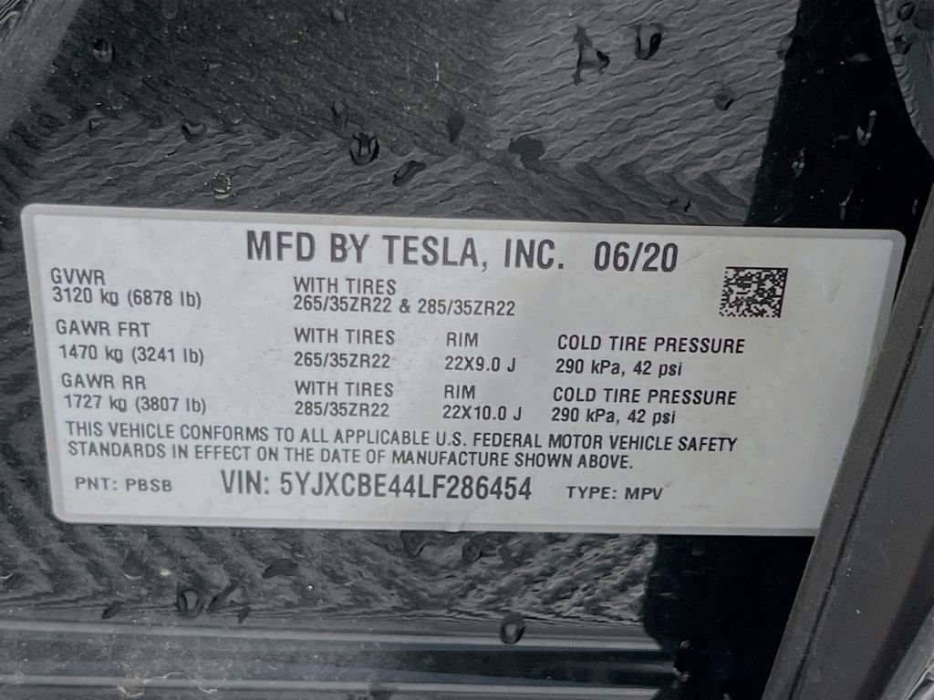 Used 2020 Tesla Model X Performance image 12