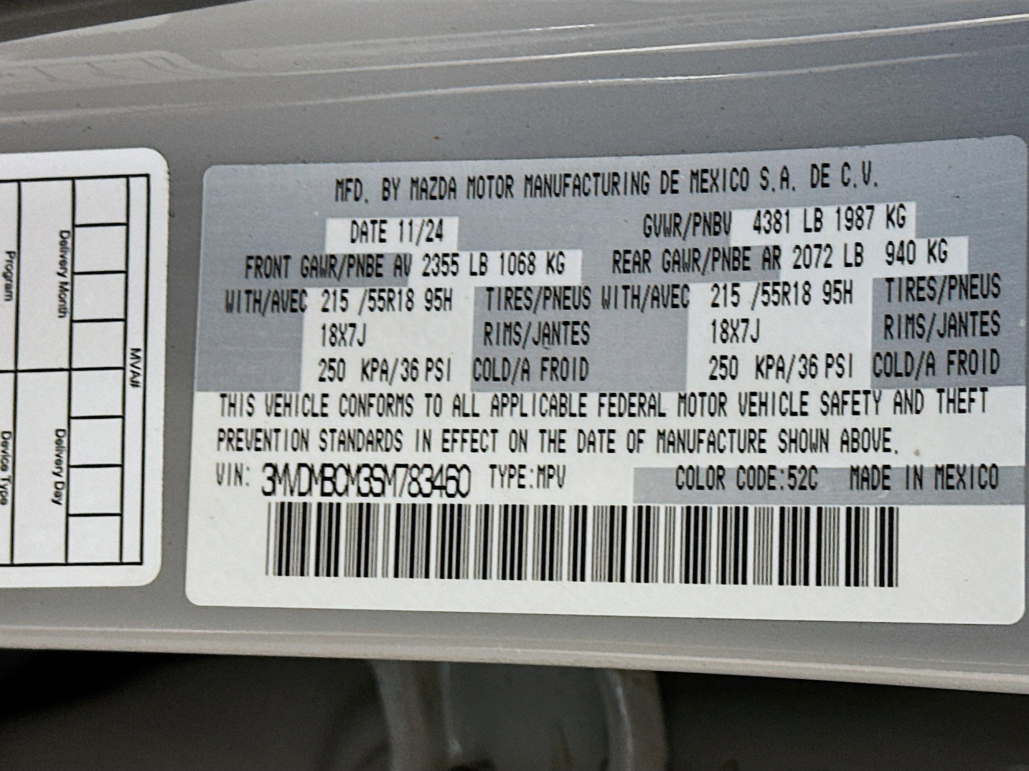 Used 2025 MAZDA CX-30 AWD 2.5 S w/ Preferred Package image 12